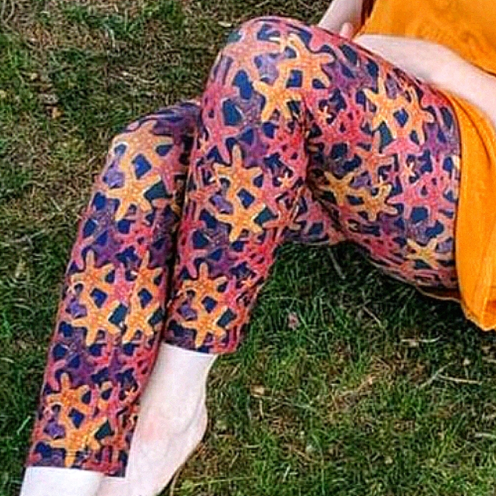 "I Sea Stars" Capri Leggings
